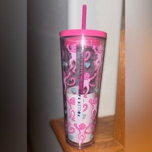 Starbucks Pink Monkey Tumbler